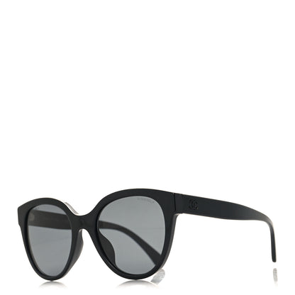 Chanel Acetate CC Butterfly Sunglasses 5414-A Black 1 of 7
