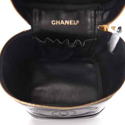 Chanel Patent Vanity Cosmetic Case Black 5 of 16