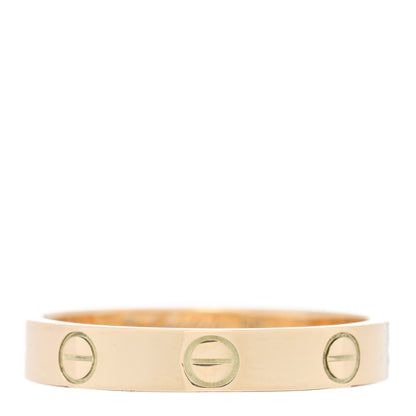 Cartier 18K Yellow Gold 3.5mm LOVE Wedding Band Ring 57 8 1 of 7