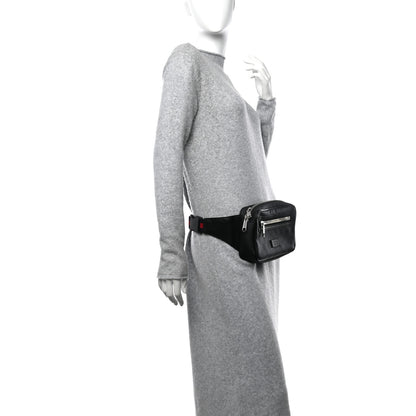 Gucci Soft GG Supreme Monogram Web Belt Bag Black Grey 2 of 13