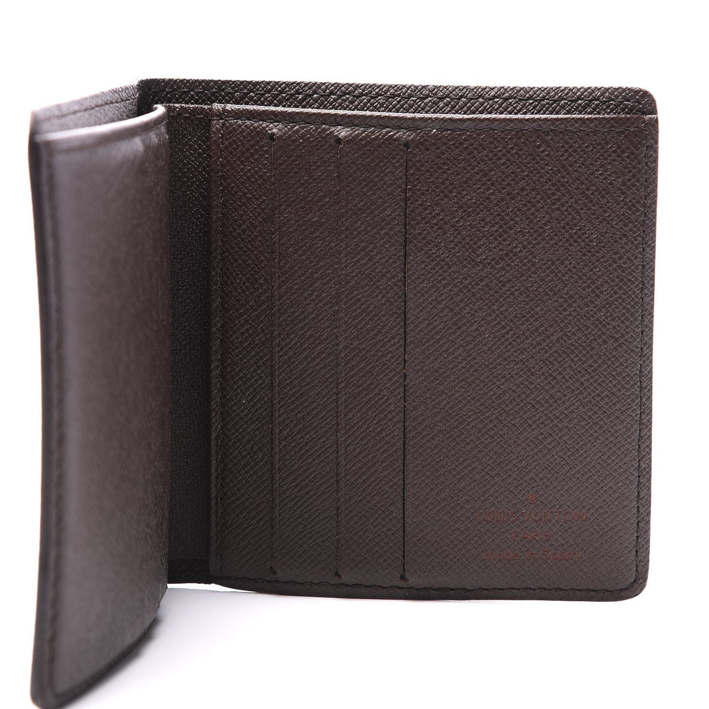 Damier Ebene Billfold Wallet 6 Credit Card Slots