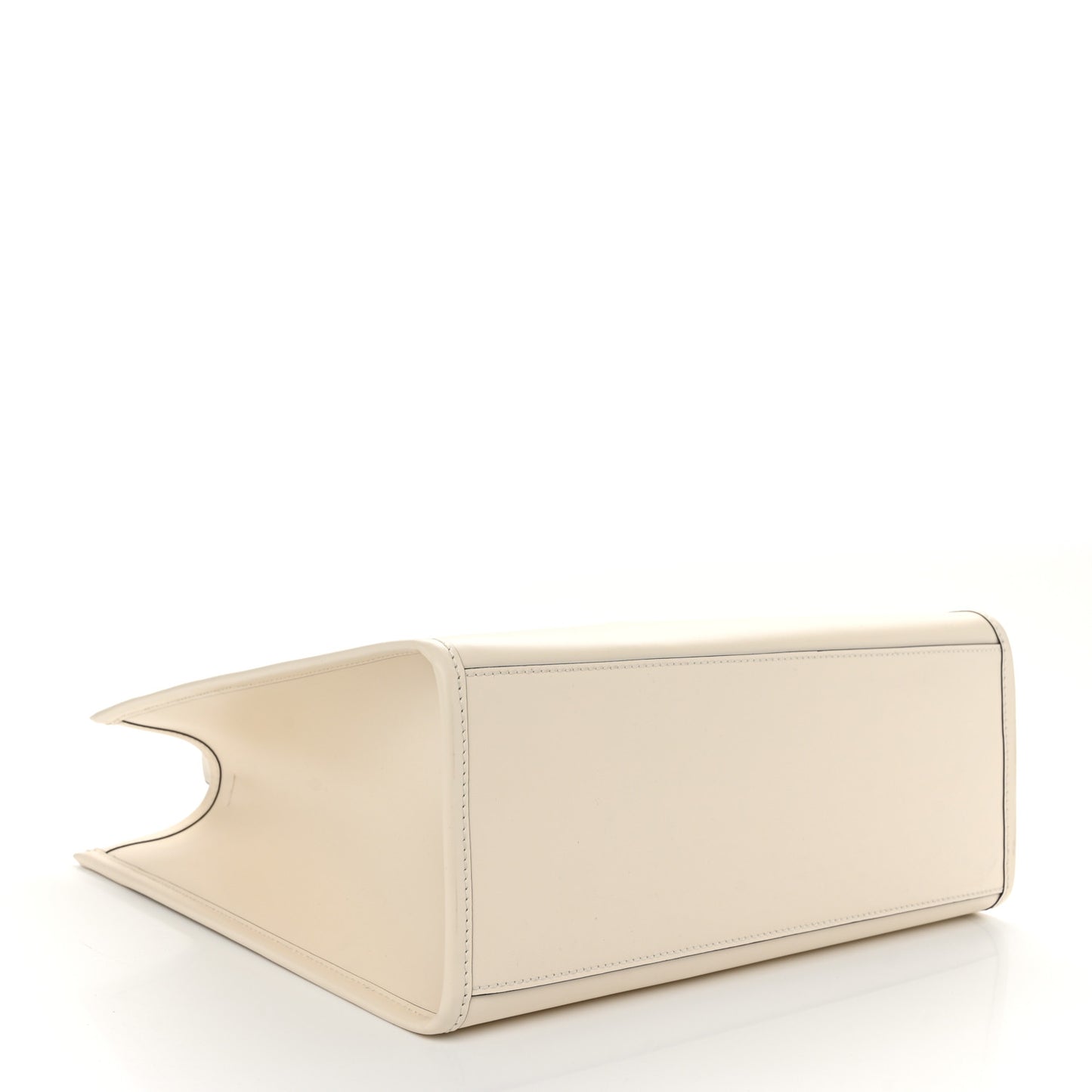 Vitello King Plexiglass Medium Fendi Sunshine Shopper Tote White Ice