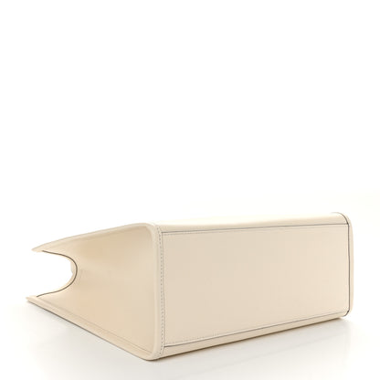 Fendi Vitello King Plexiglass Medium Fendi Sunshine Shopper Tote White Ice 4 of 10