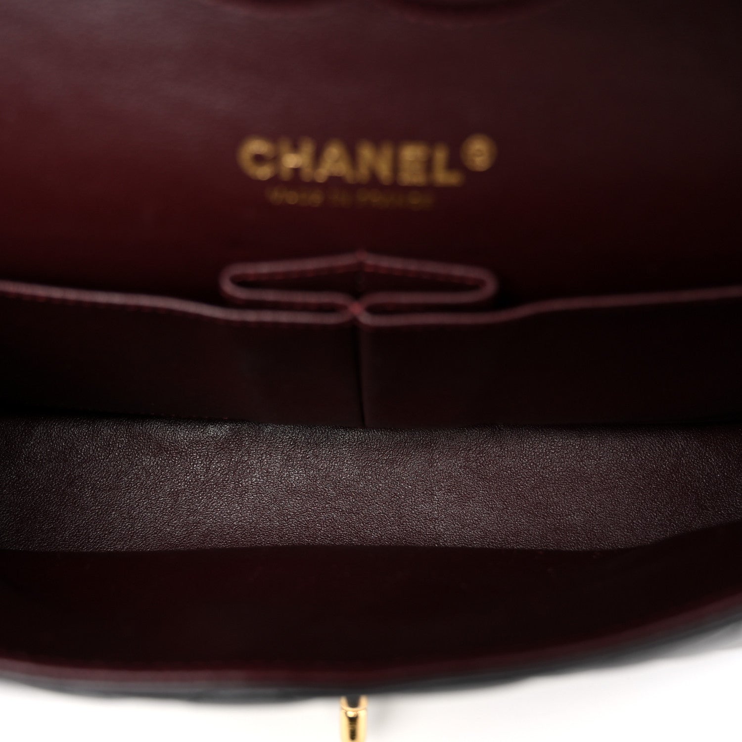 Chanel Lambskin Quilted Medium Double Flap Black 5 of 10