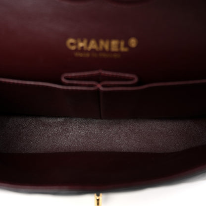 Chanel Lambskin Quilted Medium Double Flap Black 5 of 10