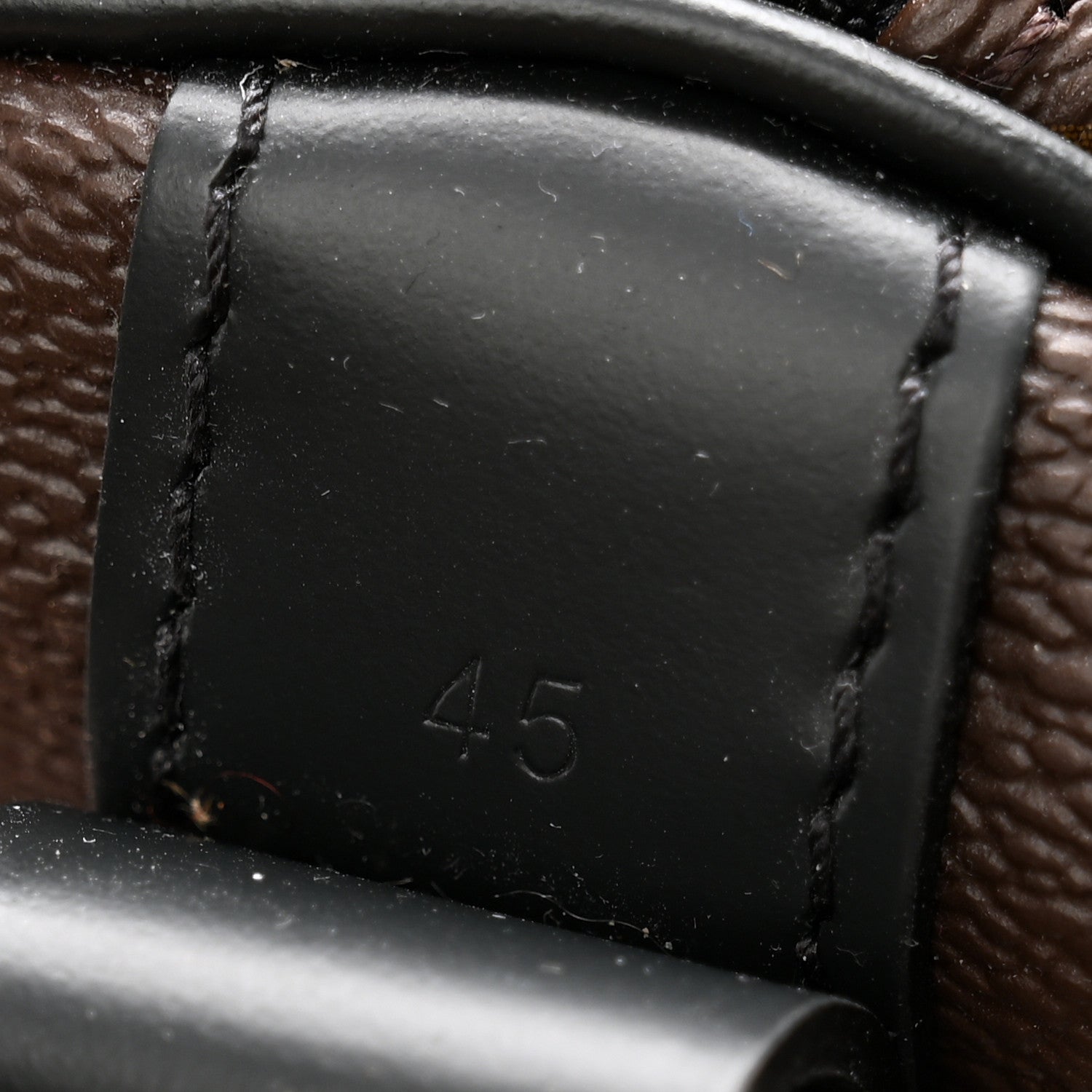 Louis Vuitton Monogram Macassar Keepall Bandouliere 45 6 of 10