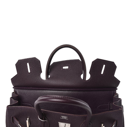 Hermes Togo Birkin 30 Raisin 9 of 31