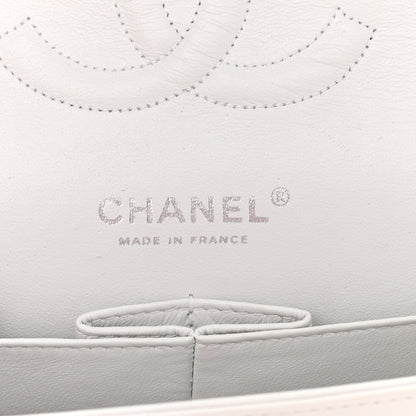 Chanel Tweed Medium Double Flap White 6 of 17