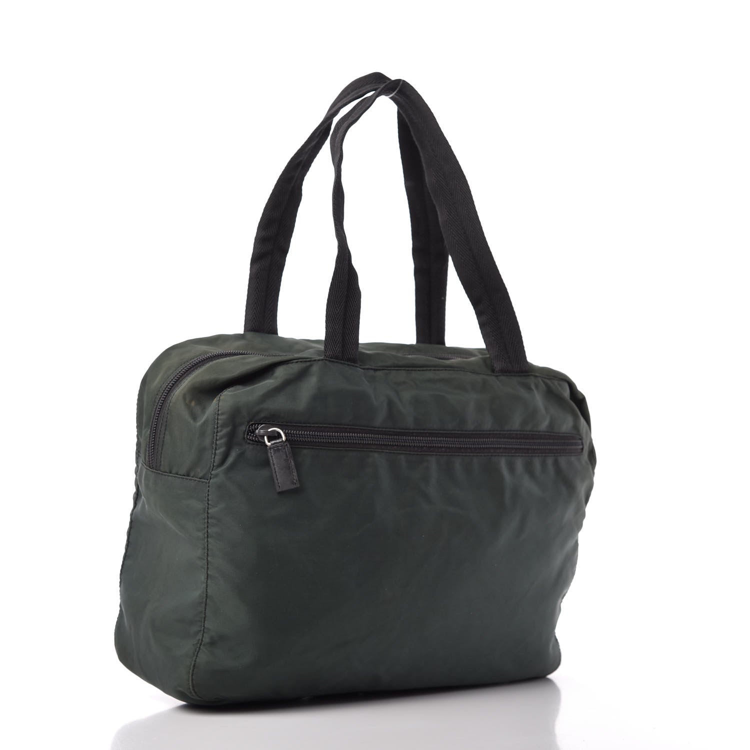 Prada Tessuto Nylon Shoulder Bag Antracite 3 of 10