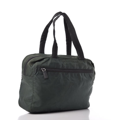 Prada Tessuto Nylon Shoulder Bag Antracite 3 of 10