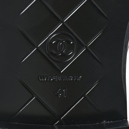 Chanel Lambskin Quilted CC Turnlock Loafers 41 Black 8 of 8