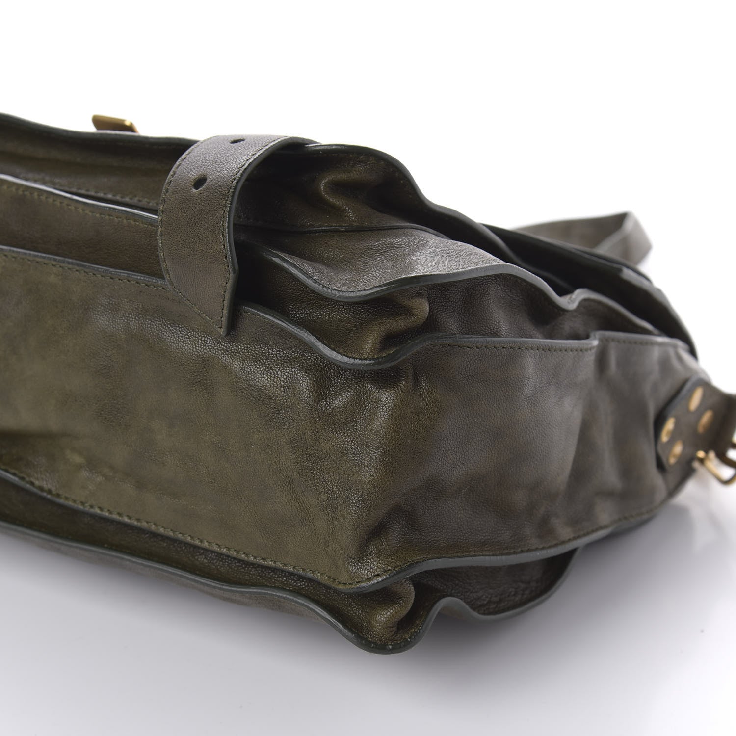 Proenza Schouler Lambskin PS1 Medium Satchel Military 8 of 10
