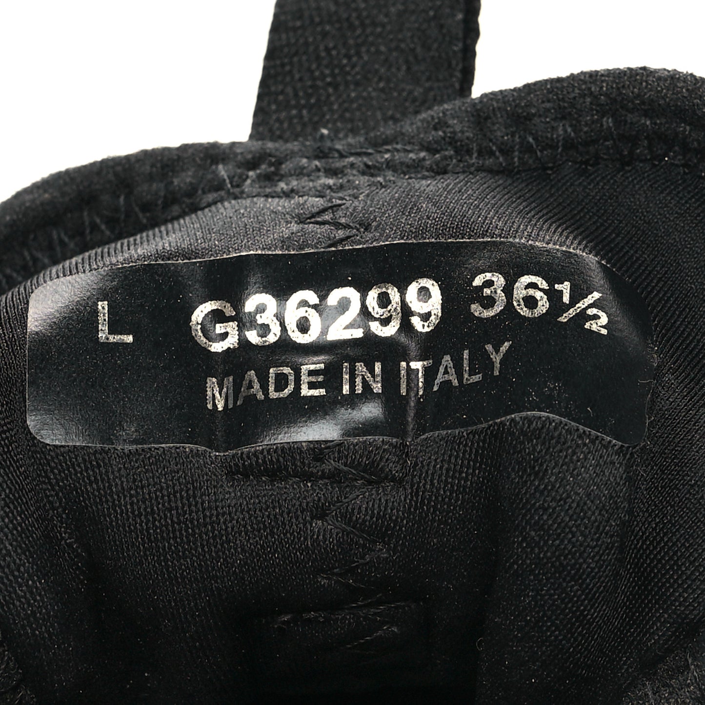 Suede Calfskin Velvet Grosgrain CC Sneakers 36.5 Black