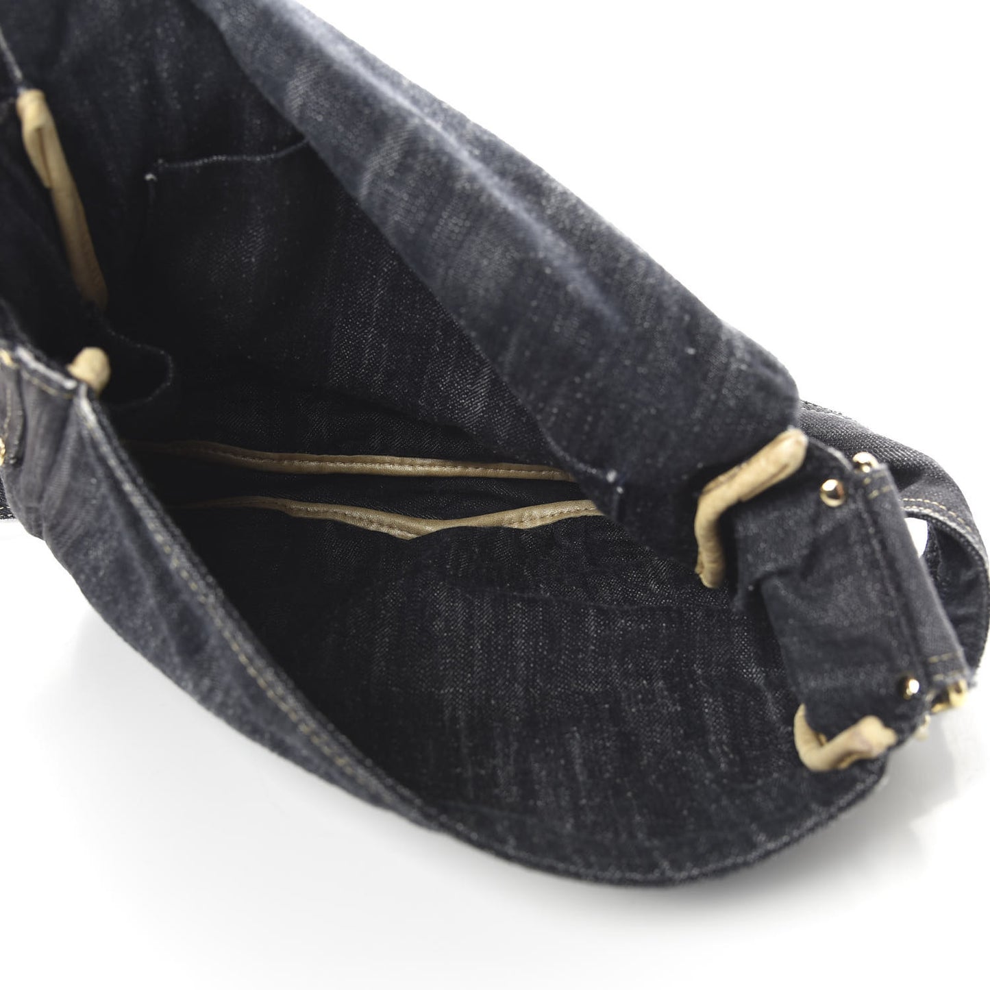 Denim CC Messenger Bag Blue