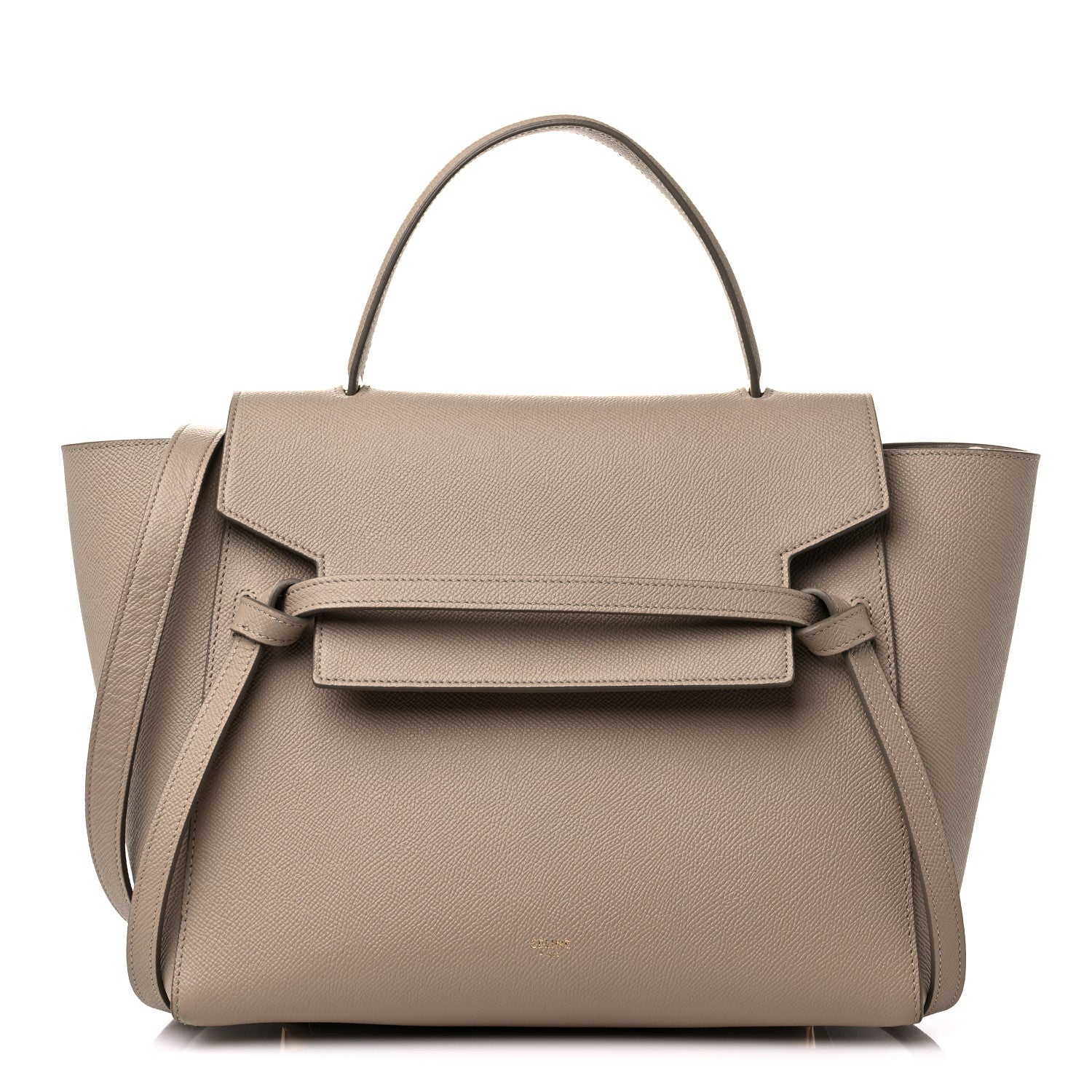 Celine Grained Calfskin Mini Belt Bag Light Taupe 1 of 15