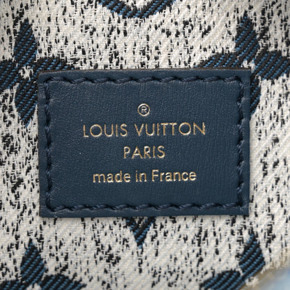 Louis Vuitton Monogram Jacquard Denim Loop Bleu 6 of 9
