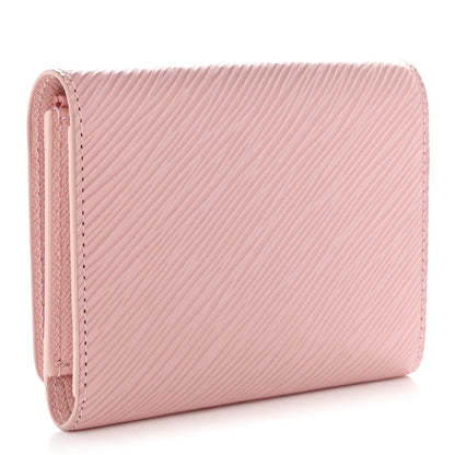 Louis Vuitton Epi Twist Compact Wallet Rose Ballerine 3 of 10