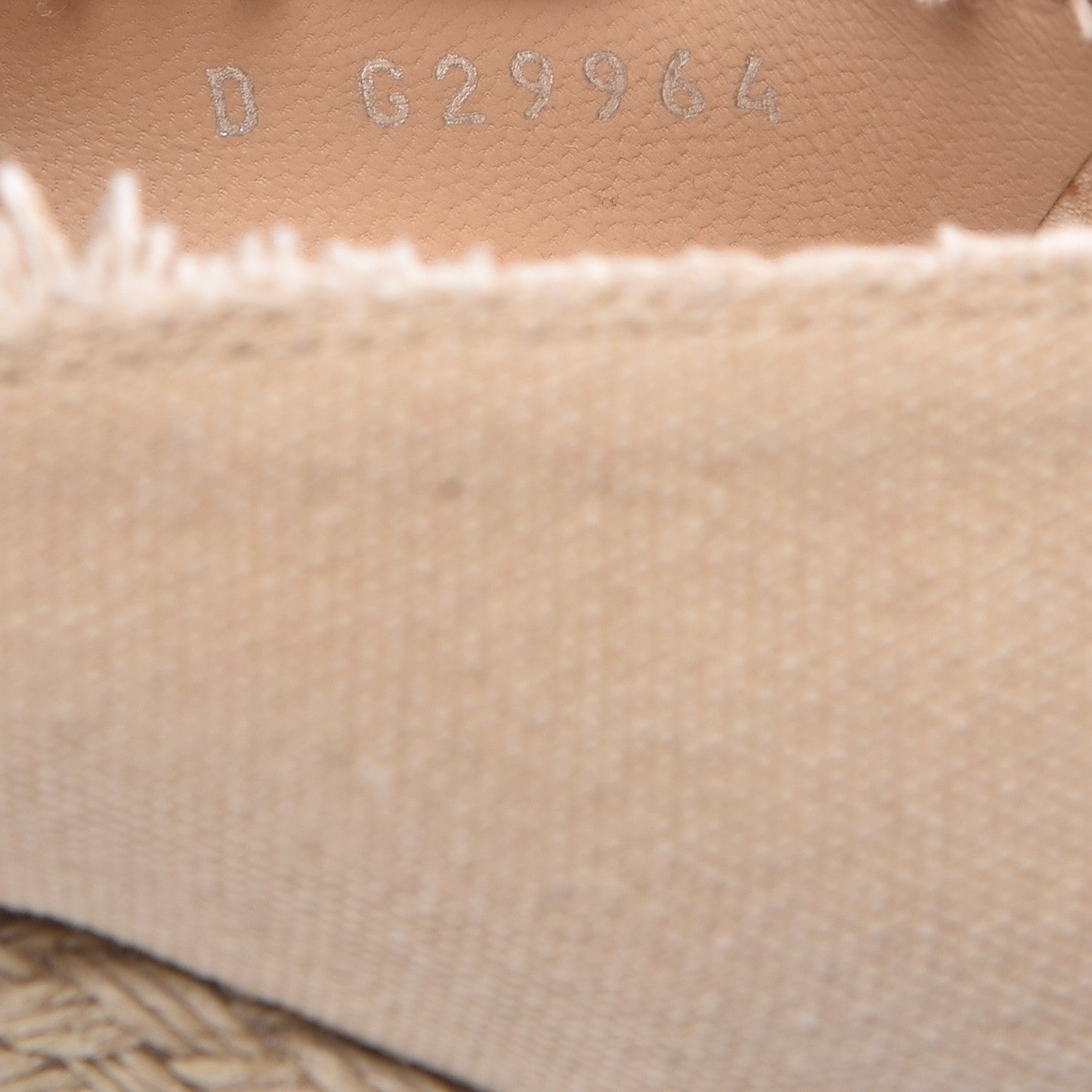 Chanel Toile Cap Toe Espadrille Pumps 39 Beige Black 8 of 9