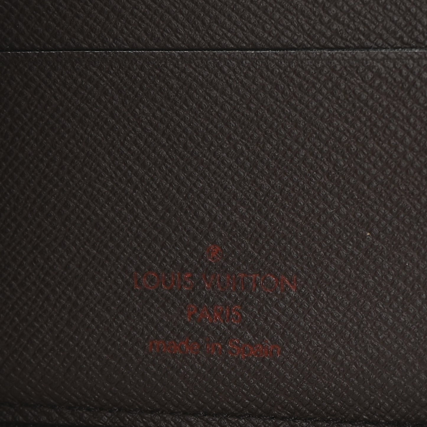 Damier Ebene Olav Organizer Wallet