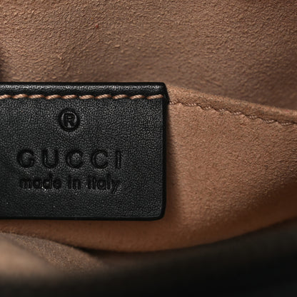 Gucci Calfskin Matelasse GG Marmont Belt Bag 105 42 Black 6 of 12