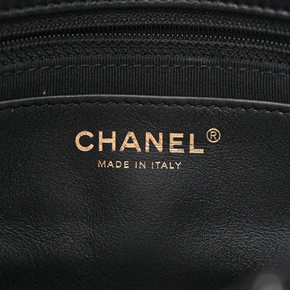 Chanel Tweed Quilted Mini Rectangular Pearl Crush Flap Black 6 of 11