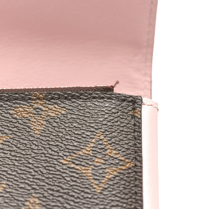 Louis Vuitton Monogram Flore Wallet Rose Ballerine 9 of 10