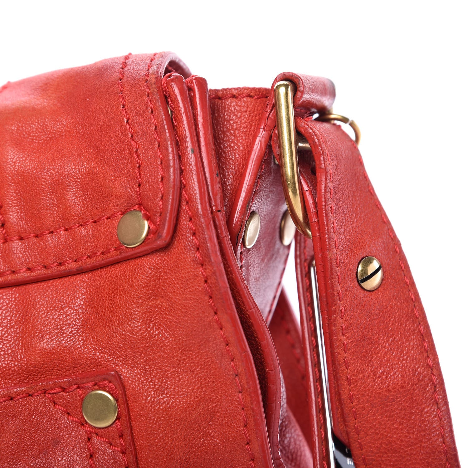 Proenza Schouler Lambskin PS1 Extra Large Satchel Lipstick Red 13 of 15