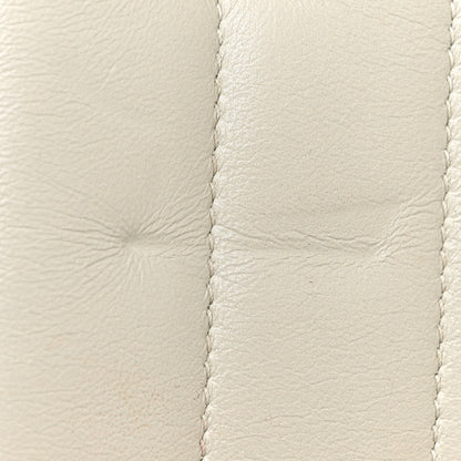 Saint Laurent Lambskin Matelasse Small Vicky Chain Bag White 15 of 17