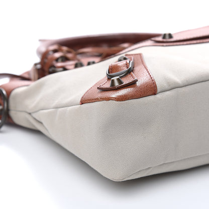 Balenciaga Agneau Canvas Classic Hardware First Brown 8 of 13