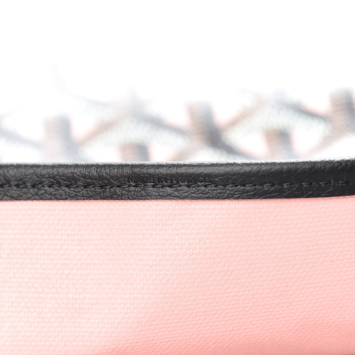 Goyard Goyardine Saint Louis Claire Voie PM Black Pink 8 of 11