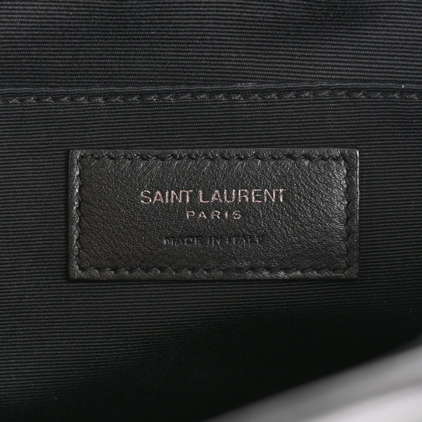 Calfskin Matelasse Monogram Monochrome Lou Camera Bag Black