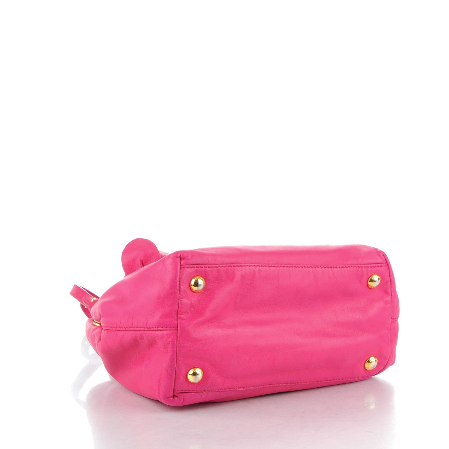 Prada Nappa Rose Satchel Peonia 4 of 7
