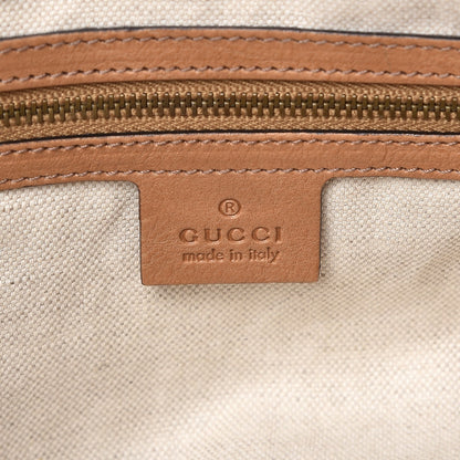 Gucci Monogram Web Medium Rania Top Handle Bag Sand 7 of 10
