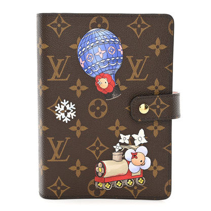 Louis Vuitton Monogram Vivienne Wintry Medium Ring Agenda Cover 1 of 7