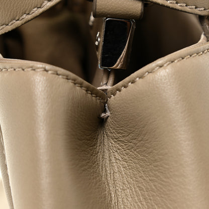 Fendi Nappa Mini Peekaboo Iconic Satchel Tortora 13 of 13