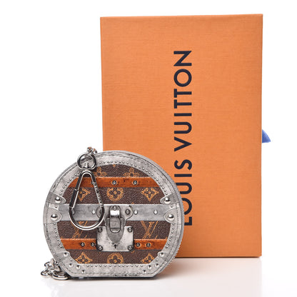 Louis Vuitton Transformed Monogram Time Trunks Micro Boite Chapeau Coin Purse Marron 7 of 7