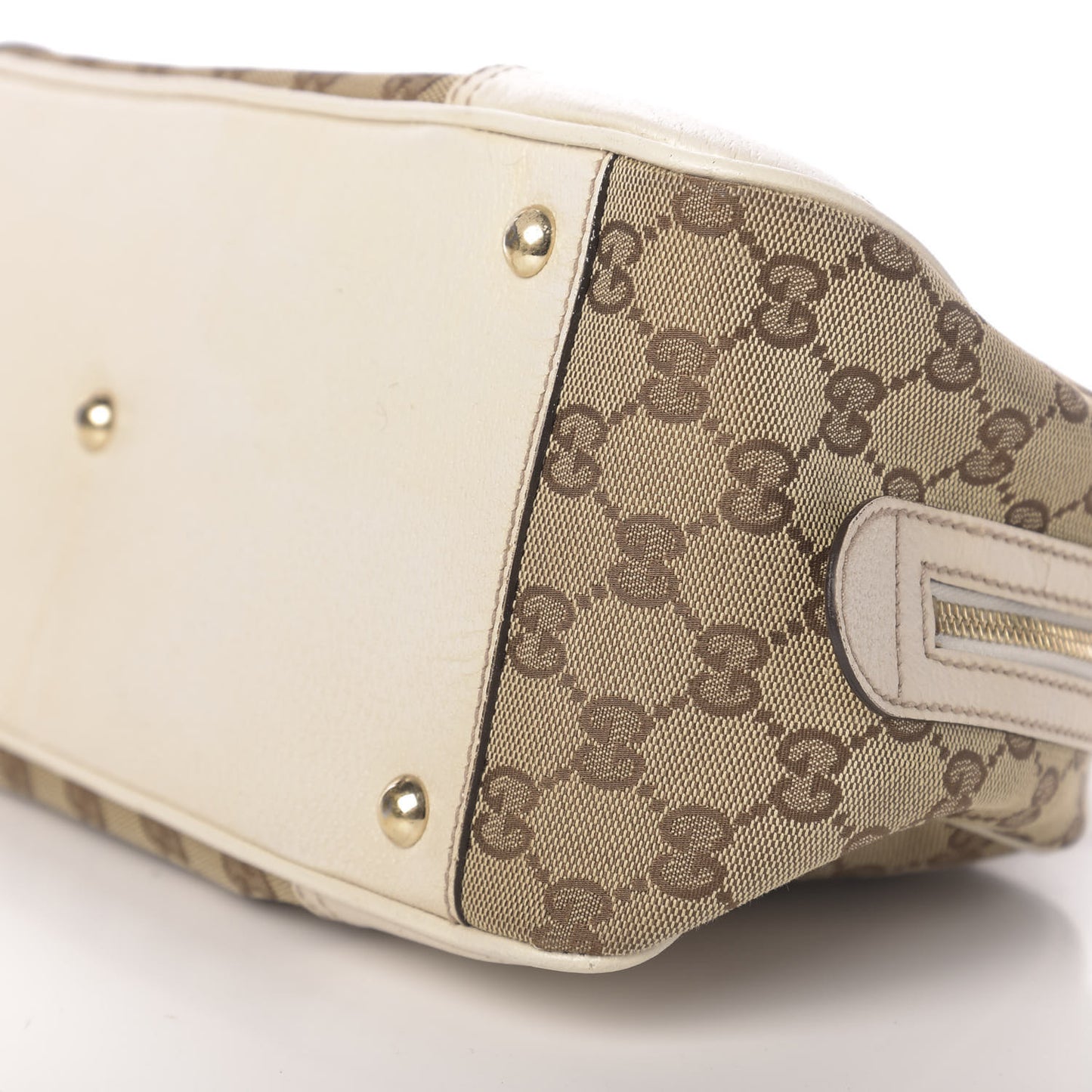 Monogram Small Princy Satchel Off White