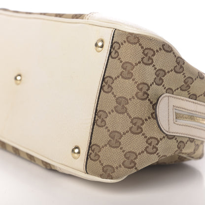 Gucci Monogram Small Princy Satchel Off White 12 of 15
