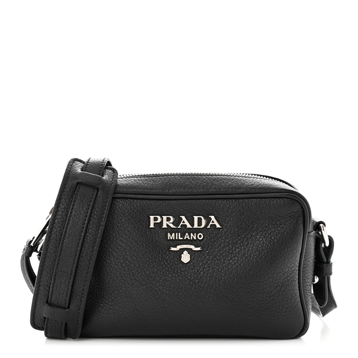 Prada Vitello Phenix Camera Bag Black 1 of 11
