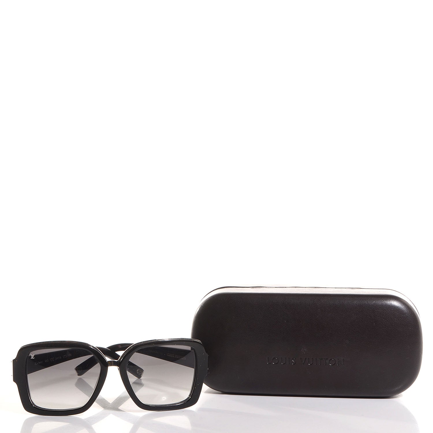 Louis Vuitton Soupçon Carre Sunglasses Z0484W Black Glitter 3 of 8