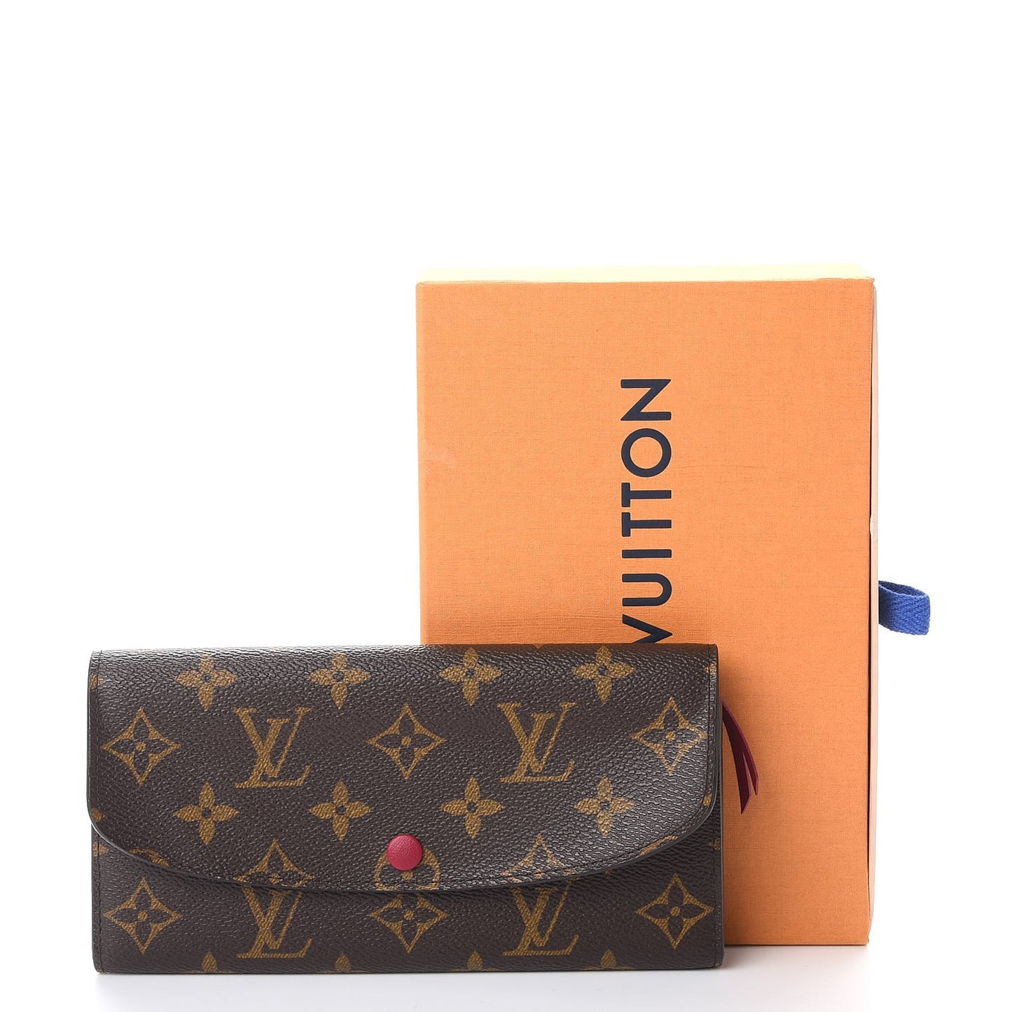 Monogram Emilie Wallet Fuchsia