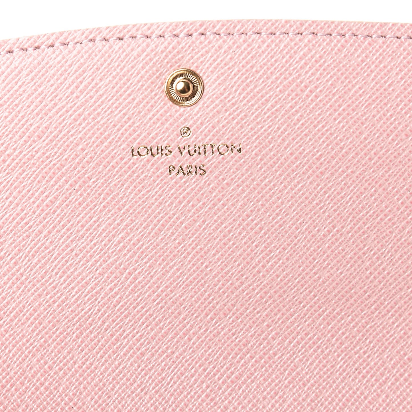 Damier Azur Emilie Wallet Rose Ballerine