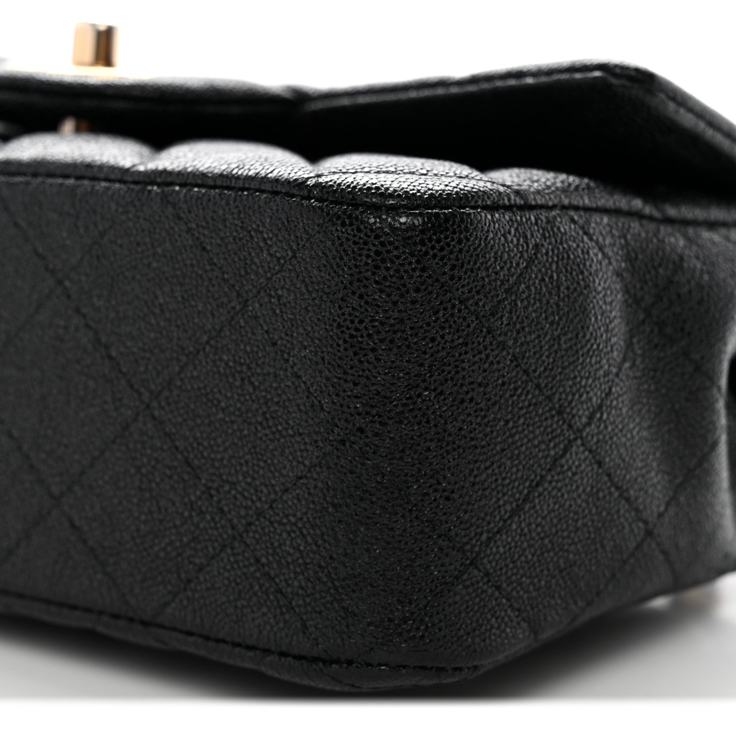 Chanel Caviar Quilted Mini Top Handle Rectangular Flap Black 10 of 11