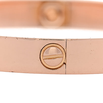 Cartier 18k Pink Gold Love Bracelet 16 6 of 9