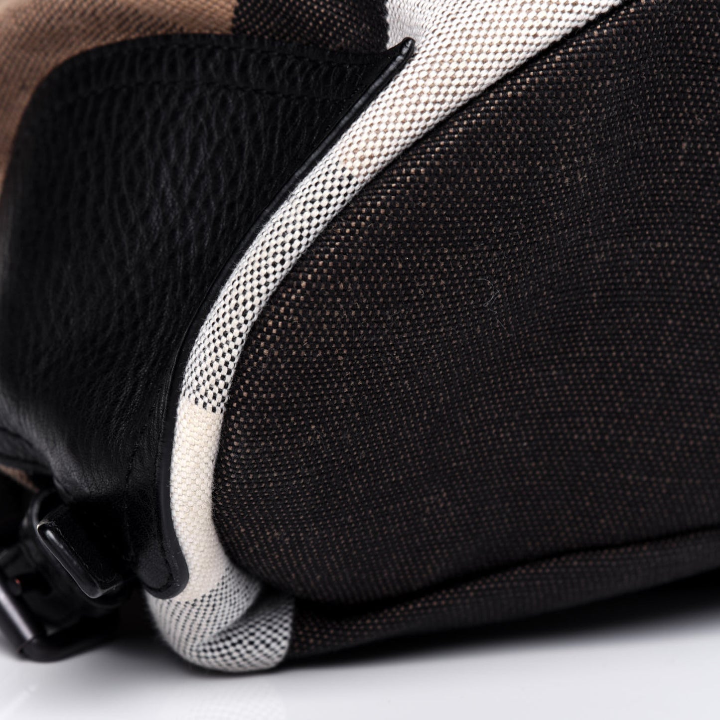 Canvas Mega Check Korbin Backpack Camel