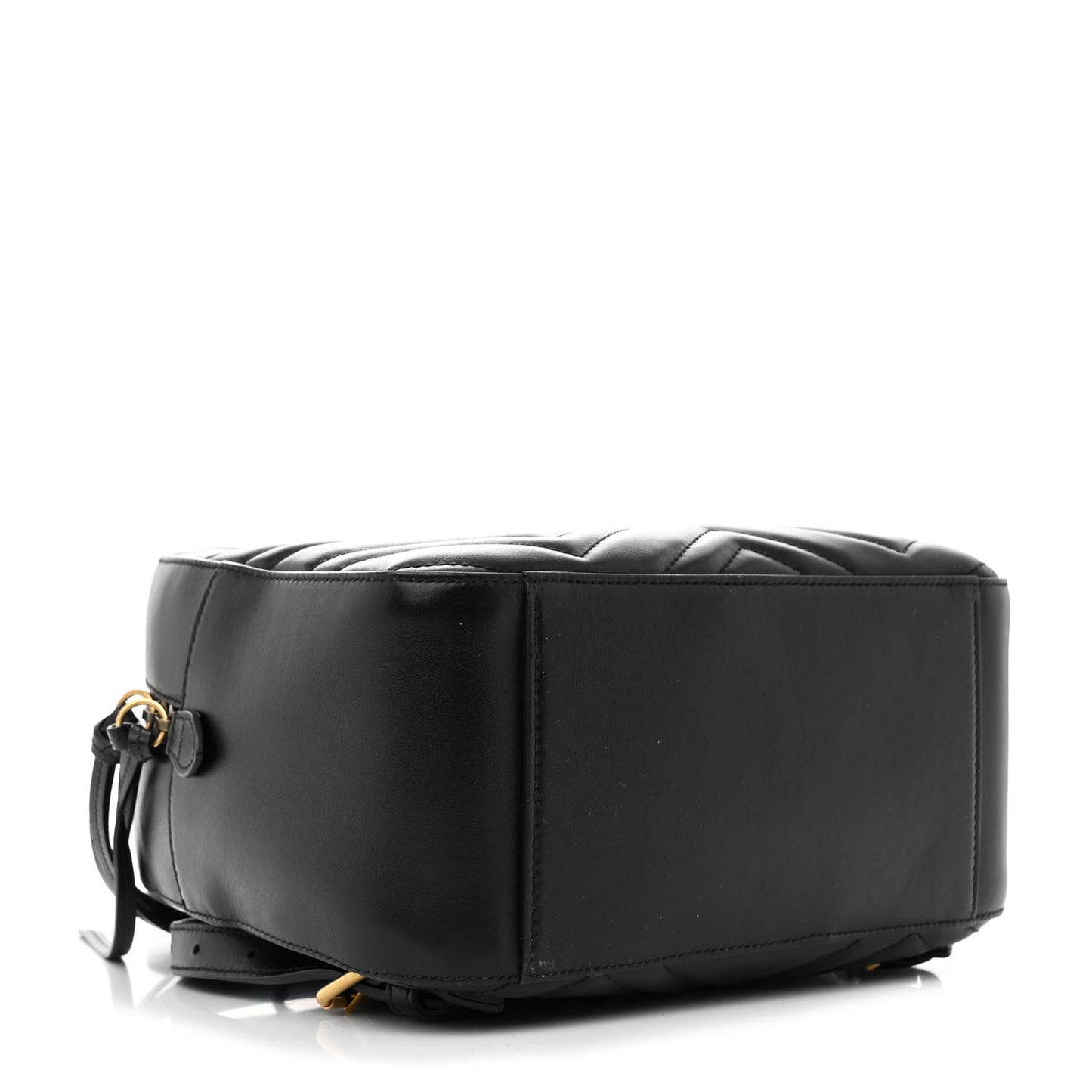Calfskin Matelasse GG Marmont Dome Backpack Black