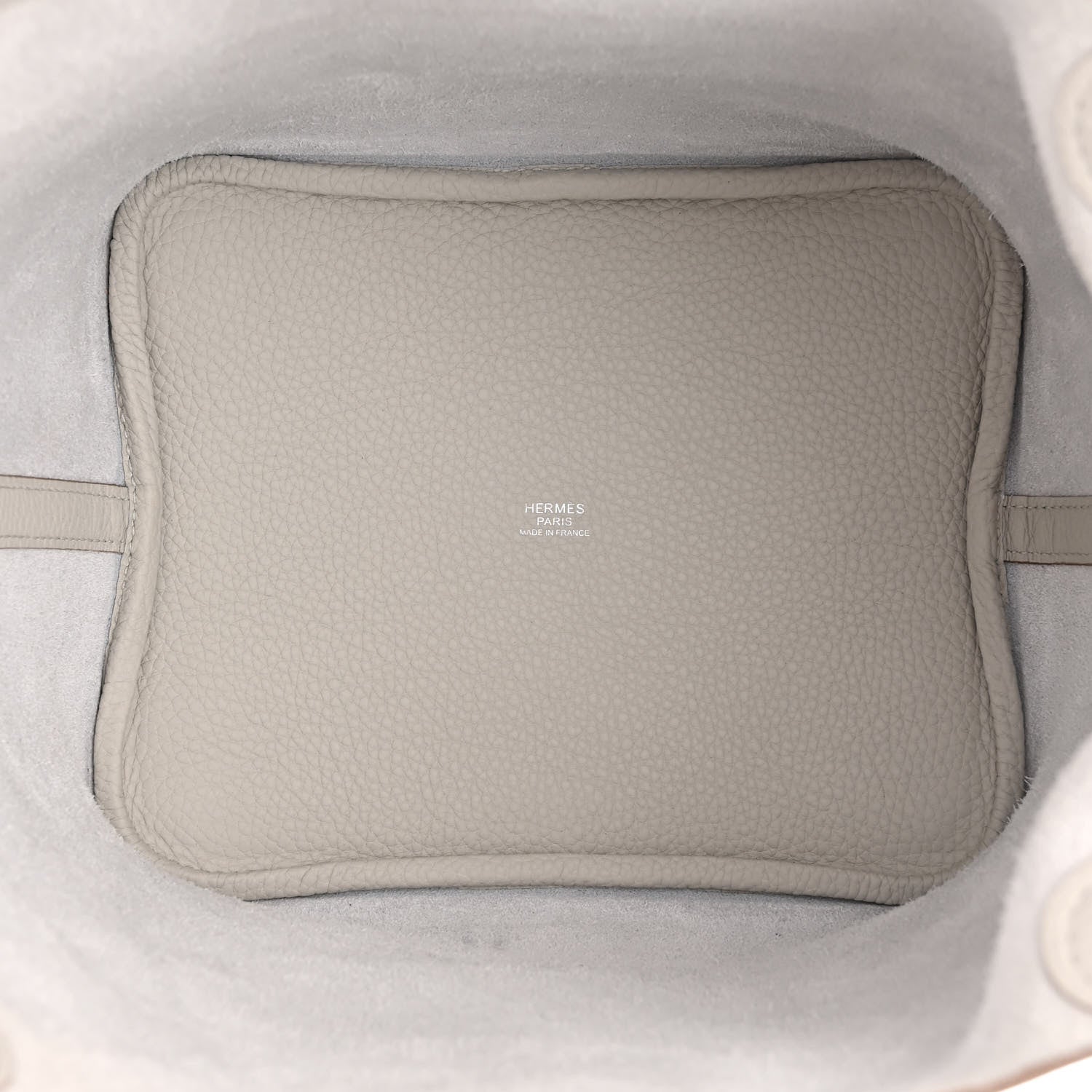 Hermes Taurillon Clemence Picotin Lock 22 MM Gris Perle 5 of 12