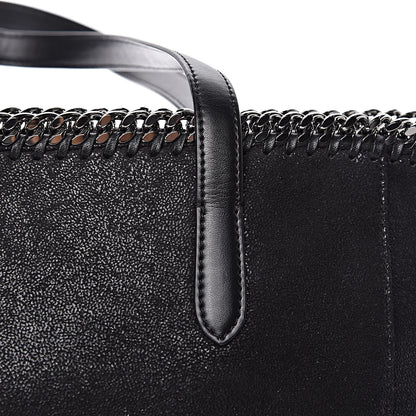 Stella McCartney Shaggy Deer Falabella East West Shopper Tote Black 11 of 13