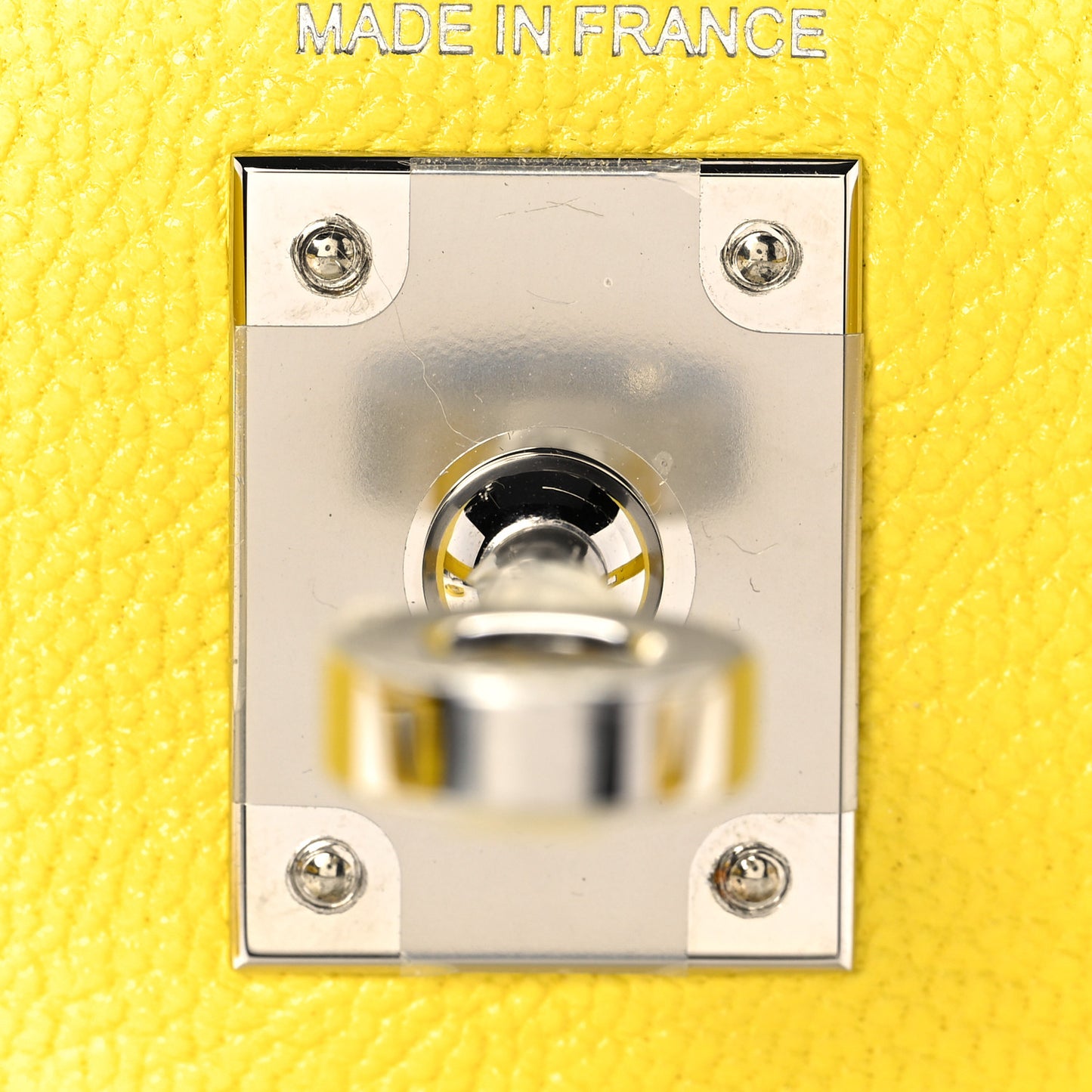 Chevre Mysore Mini Kelly Sellier 20 Jaune Citron
