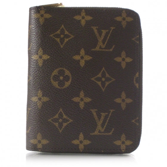 Monogram Zippy Passport Agenda